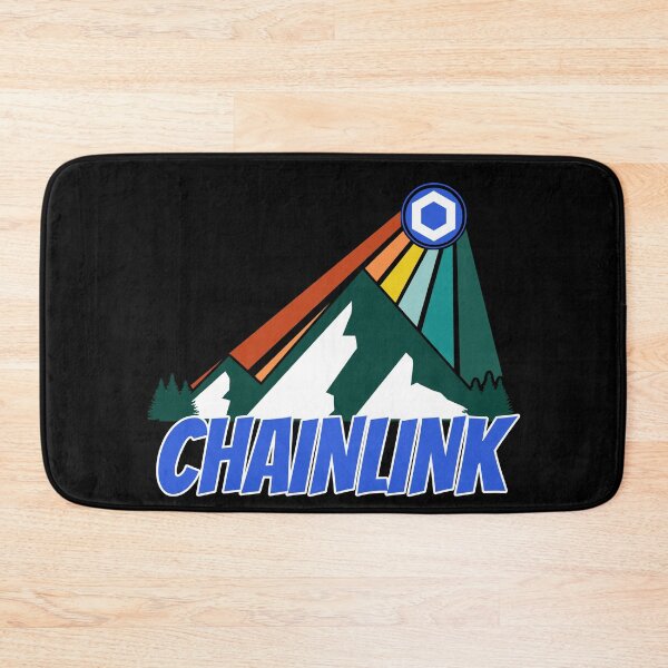 Item preview, Chainlink Crypto Mountain Sun Rays designed and sold by Bitcoin-Fashion.