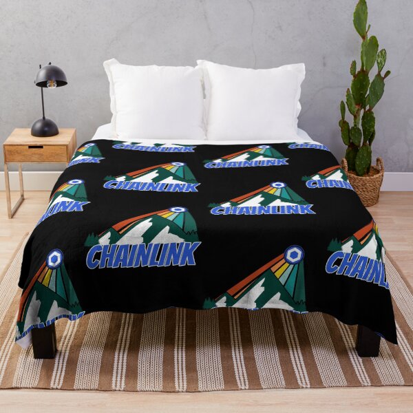 Item preview, Chainlink Crypto Mountain Sun Rays designed and sold by Bitcoin-Fashion.