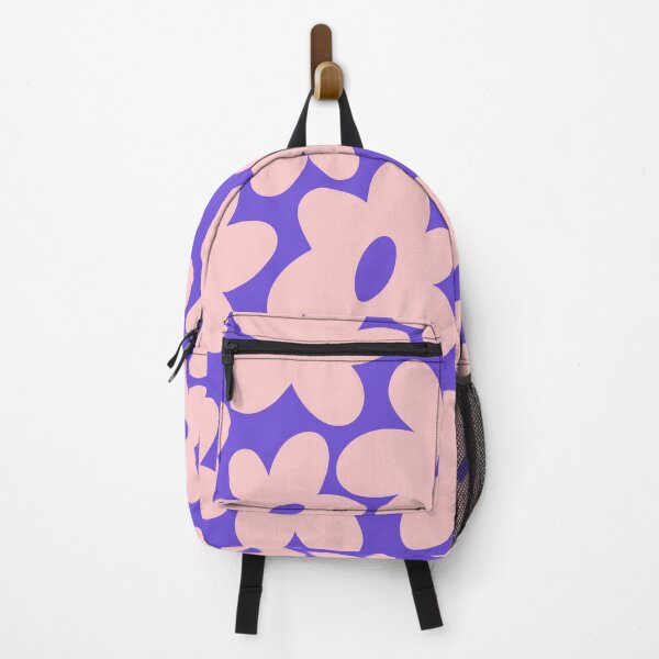 Item preview, Sunny Flower Power - Pink and Purple designed and sold by Home with Lola.