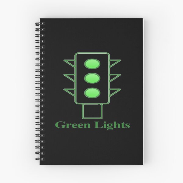 Item preview, Greenlights black designed and sold by NancyArtDesigns.