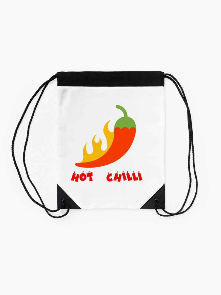 Disover Hot chili Drawstring Bag