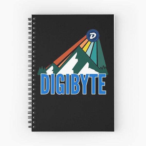 Item preview, Digibyte Crypto Mountain Sun Rays designed and sold by Bitcoin-Fashion.