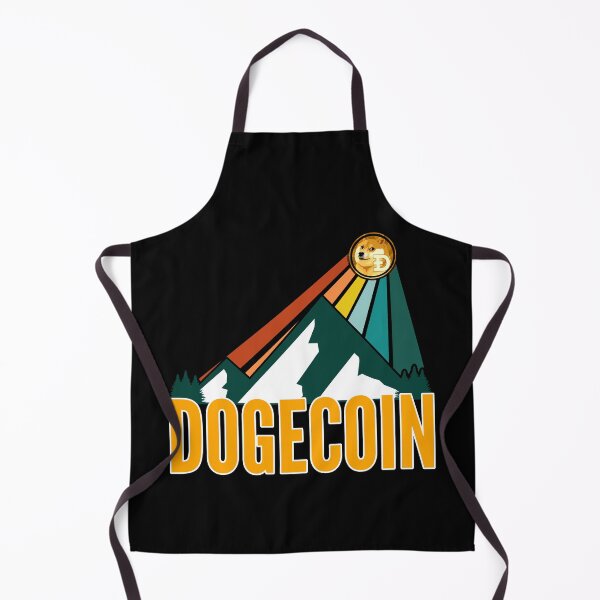 Item preview, Dogecoin DOGE Crypto Mountain Sun Rays designed and sold by Bitcoin-Fashion.