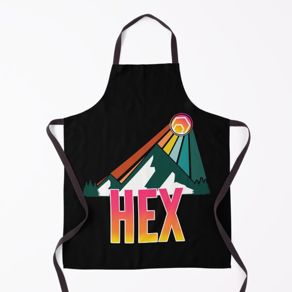Item preview, HEX Crypto Mountain Sun Rays designed and sold by Bitcoin-Fashion.