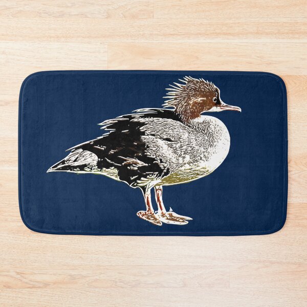 Item preview, Common Merganser White Alternate Design designed and sold by designsasstultd.