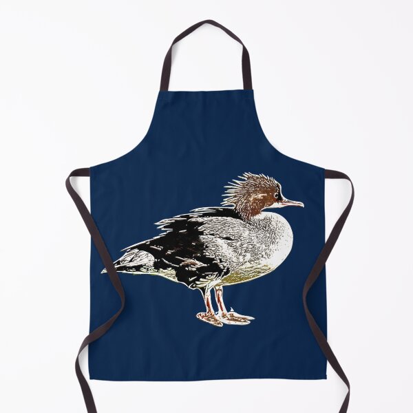 Item preview, Common Merganser White Alternate Design designed and sold by designsasstultd.