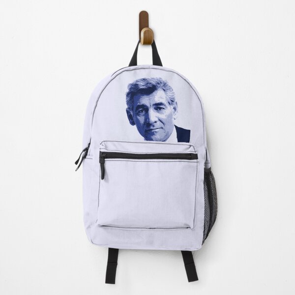 Item preview, Leonard Bernstein Dark Blue Portrait designed and sold by zavadadesigns.