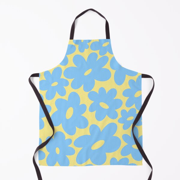 Item preview, Sunny Flower Power - Blue Yellow designed and sold by Home with Lola.