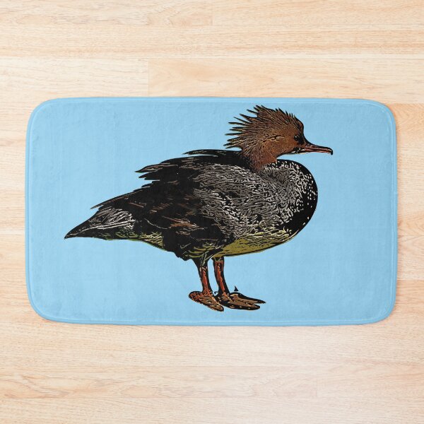 Item preview,  Common Merganser Black Alternate Design designed and sold by designsasstultd.