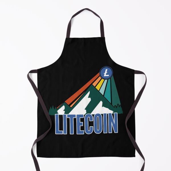 Item preview, Litecoin Crypto Mountain Sun Rays designed and sold by Bitcoin-Fashion.
