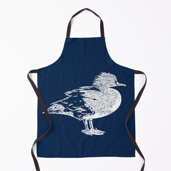Item preview, Common Merganser White Design designed and sold by designsasstultd.