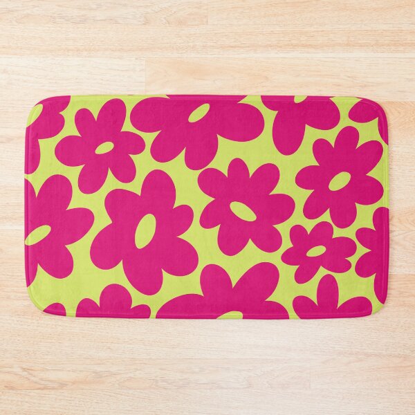 Item preview, Sunny Flower Power - Pink and Green designed and sold by Home with Lola.