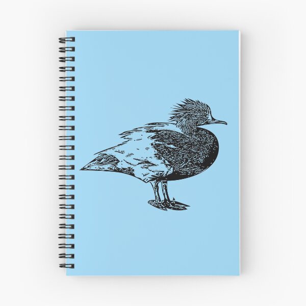Item preview, Common Merganser Black Design designed and sold by designsasstultd.