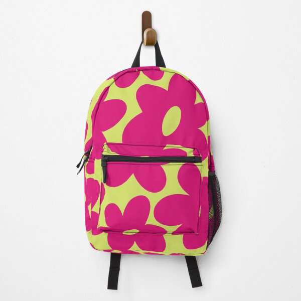 Item preview, Sunny Flower Power - Pink and Green designed and sold by Home with Lola.