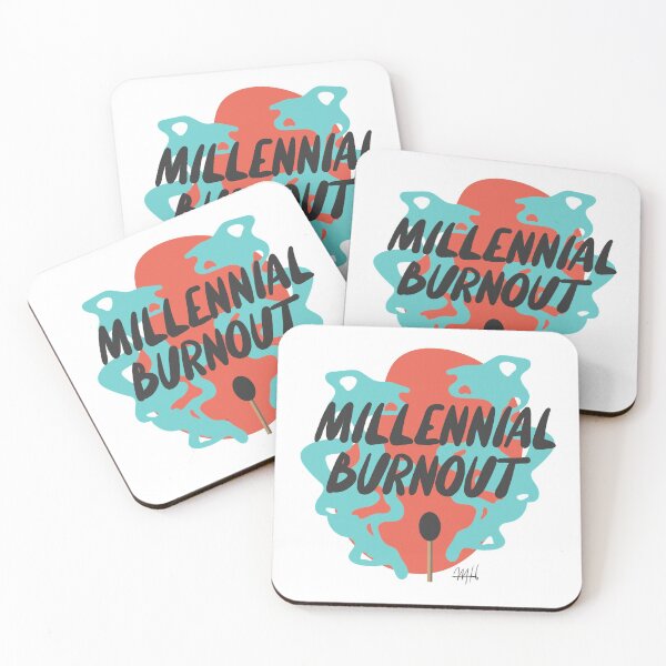 Item preview, millennial burnout designed and sold by Micaila Horning.
