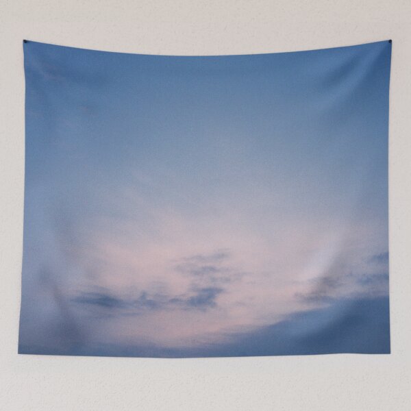 Item preview, Very blue and pink sky designed and sold by Narumi Shibuya.