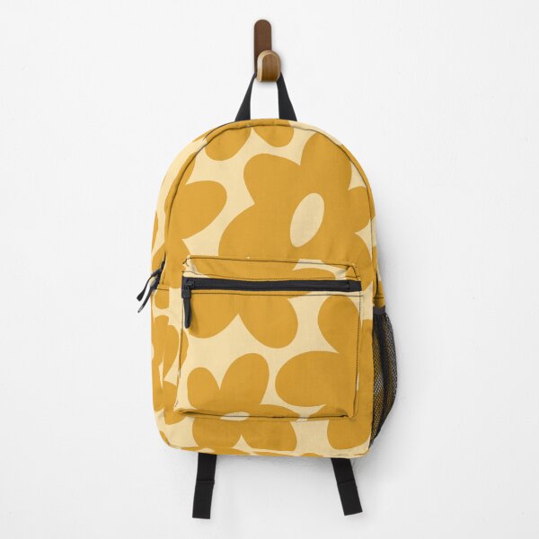 Item preview, Sunny Flower Power - light yellow and ocher  designed and sold by Home with Lola.