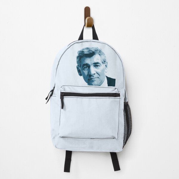 Item preview, Leonard Bernstein Cerulean Blue Portrait designed and sold by zavadadesigns.