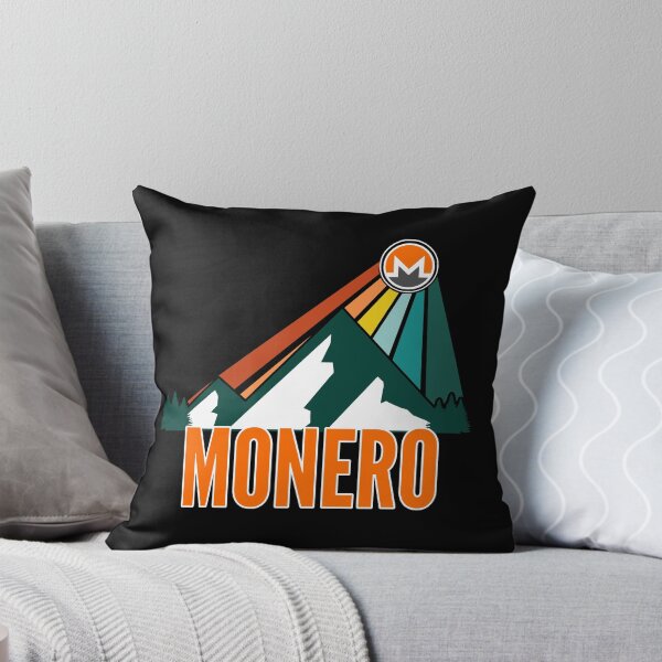 Item preview, Monero Crypto Mountain Sun Rays designed and sold by Bitcoin-Fashion.