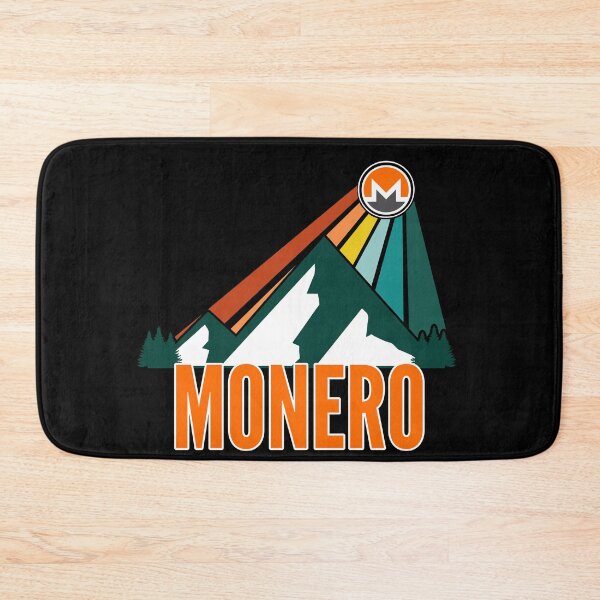 Item preview, Monero Crypto Mountain Sun Rays designed and sold by Bitcoin-Fashion.