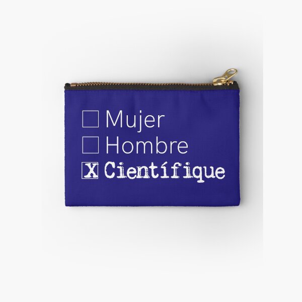 Item preview, Soy científique (white ink) designed and sold by ISNBS.