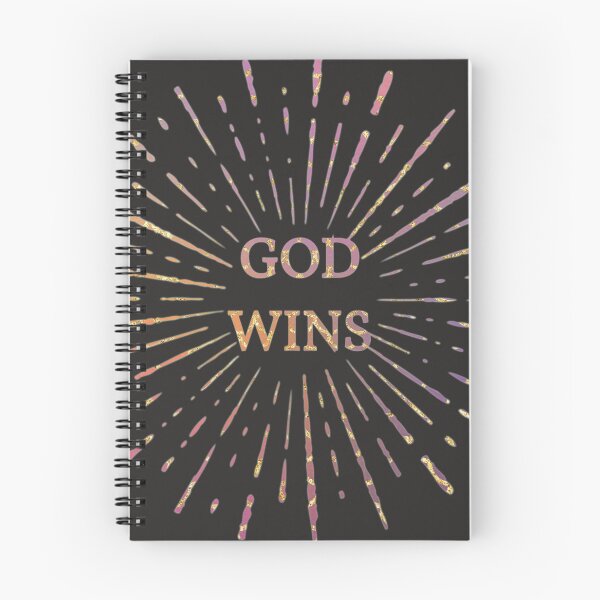 Item preview, God Wins Patriotic Christian Starburst Design designed and sold by Peggy Lindstrom.