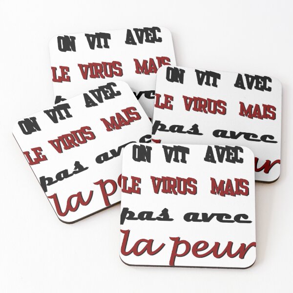 Item preview, We live with the virus but with fear designed and sold by layproject.