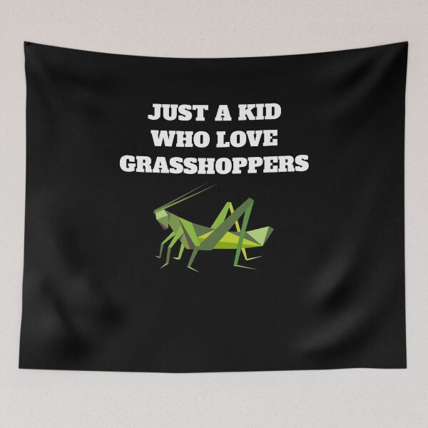 Item preview, Grasshopper lover just a kid designed and sold by Jeangel97.