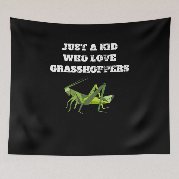 Item preview, Grasshopper lover just a kid Retro Vintage designed and sold by Jeangel97.