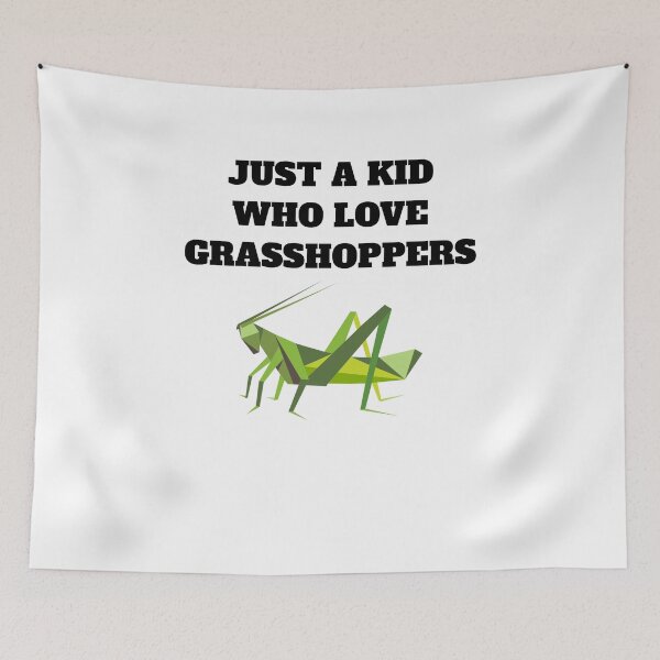 Item preview, Grasshopper lover just a kid designed and sold by Jeangel97.