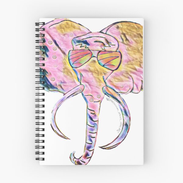 Item preview, Animals in Aviatorz: Pink Elephant designed and sold by CATHERINE NELSON.