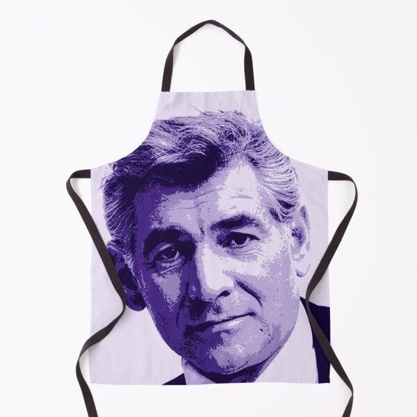 Item preview, Leonard Bernstein Purple Portrait designed and sold by zavadadesigns.