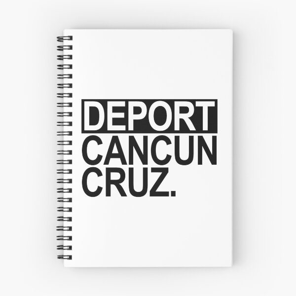 Item preview, Deport Cancun Cruz (Black) designed and sold by Thelittlelord.