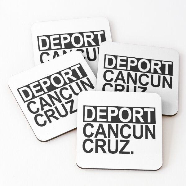 Item preview, Deport Cancun Cruz (Black) designed and sold by Thelittlelord.