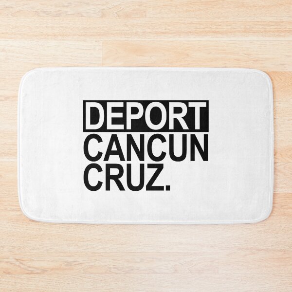 Item preview, Deport Cancun Cruz (Black) designed and sold by Thelittlelord.