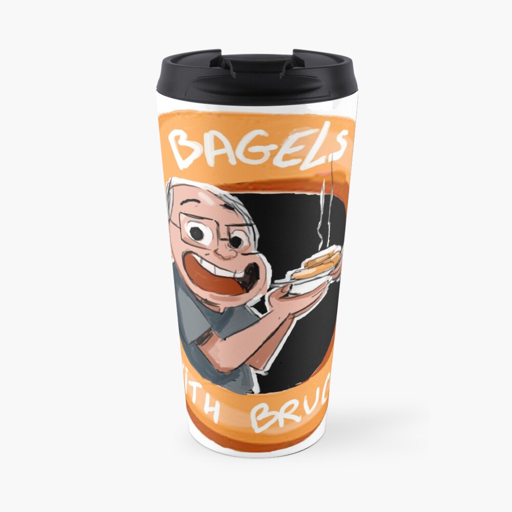 Bagels With Bruce Travel Mug