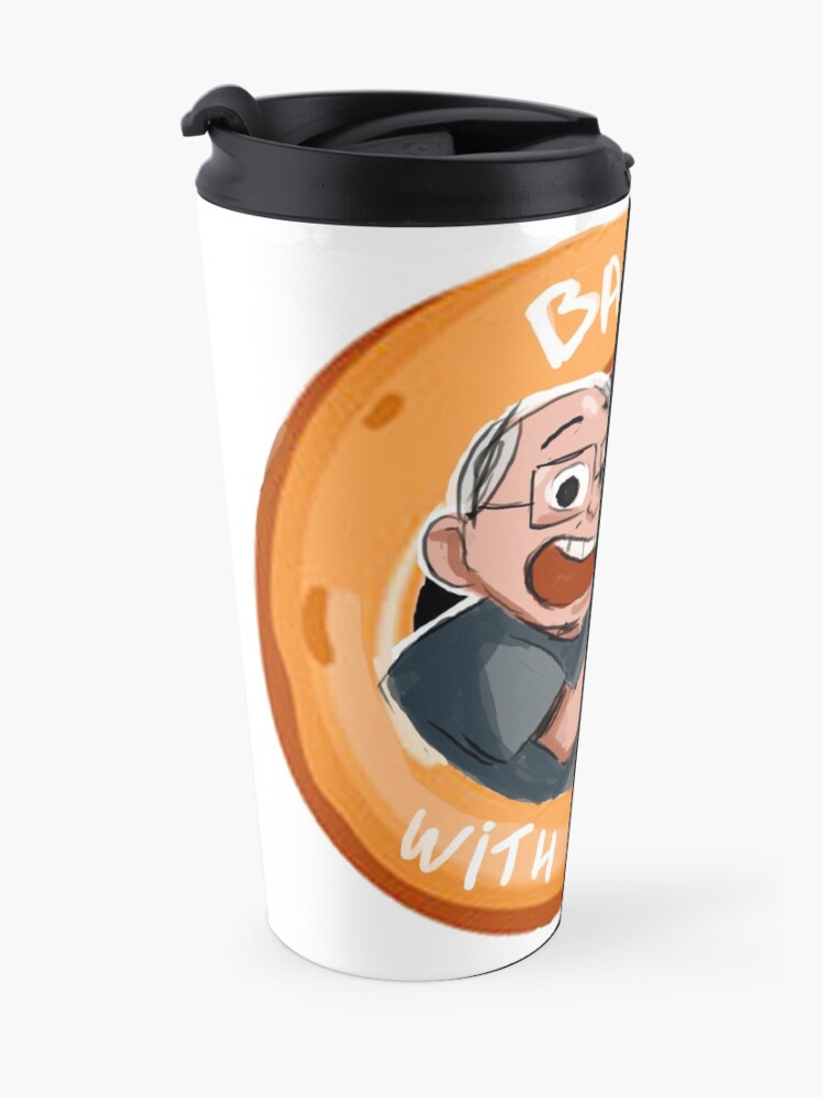 Alternate view of Bagels With Bruce Travel Mug
