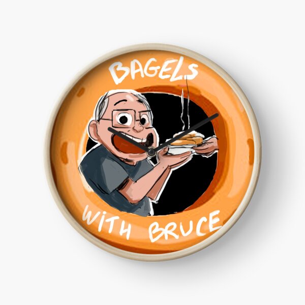 Bagels With Bruce Clock