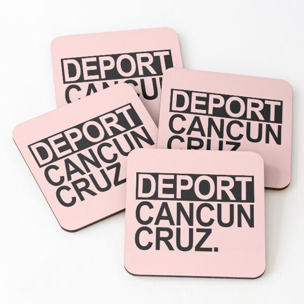 Item preview, Deport Cancun Cruz (Black 2) designed and sold by Thelittlelord.