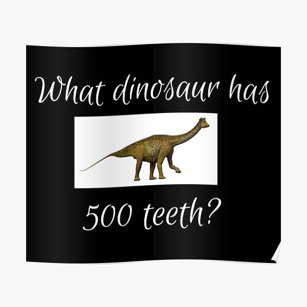 what is the dinosaur with 500 teeth