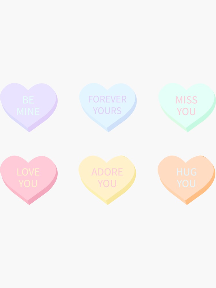 Sweet Hearts Sticker Pack by lucidly