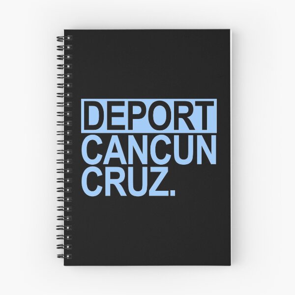 Item preview, Deport Cancun Cruz (blue 1) designed and sold by Thelittlelord.