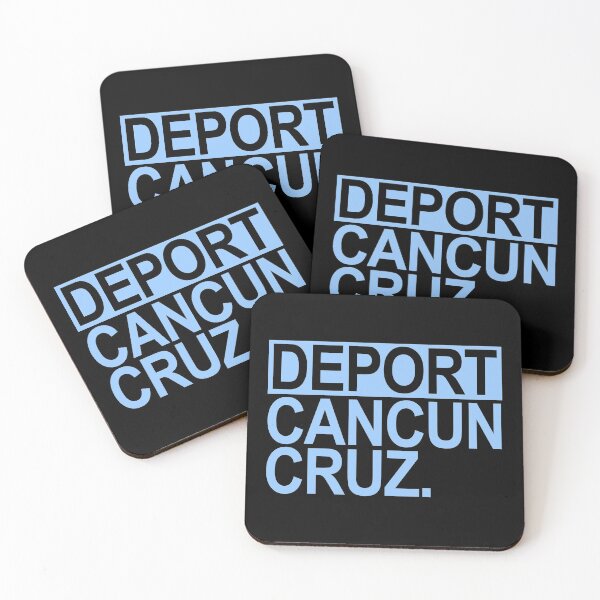 Item preview, Deport Cancun Cruz (blue 1) designed and sold by Thelittlelord.