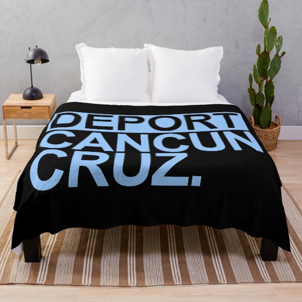 Item preview, Deport Cancun Cruz (blue 1) designed and sold by Thelittlelord.