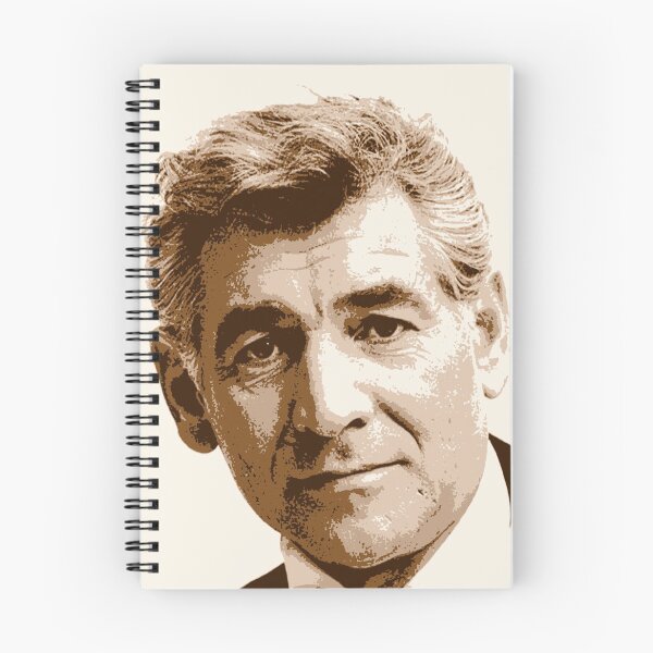 Item preview, Leonard Bernstein Sepia Portrait designed and sold by zavadadesigns.