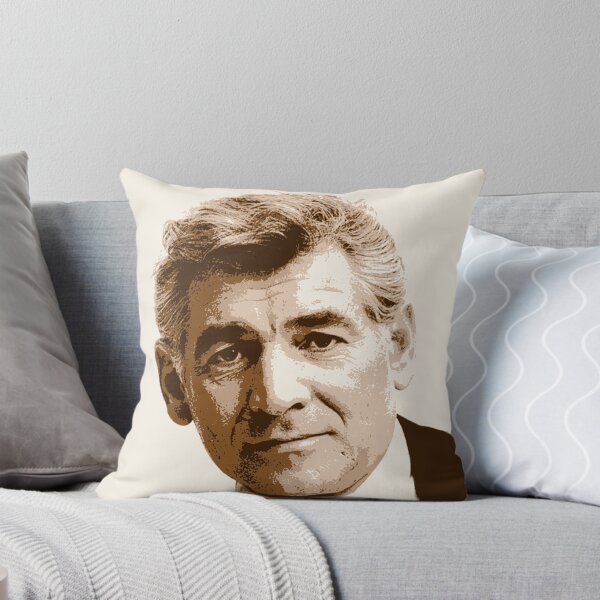 Item preview, Leonard Bernstein Sepia Portrait designed and sold by zavadadesigns.