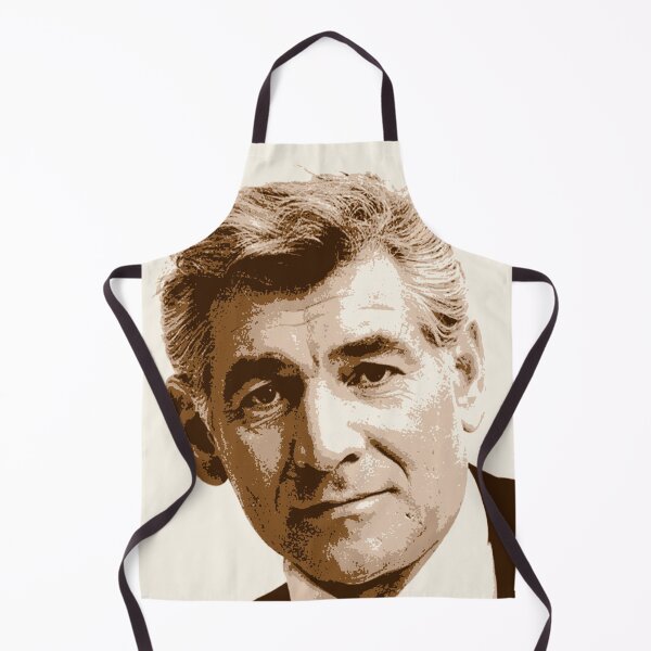 Item preview, Leonard Bernstein Sepia Portrait designed and sold by zavadadesigns.
