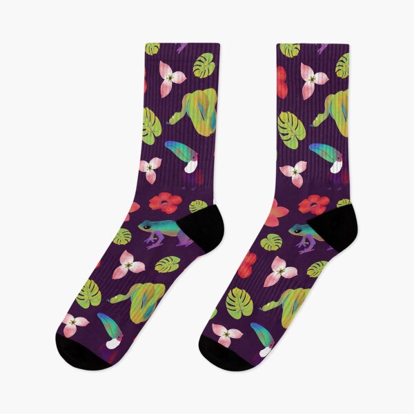 Item preview, Rainforest Purple Poison Dart Frogs designed and sold by Miwhi’s Shop.