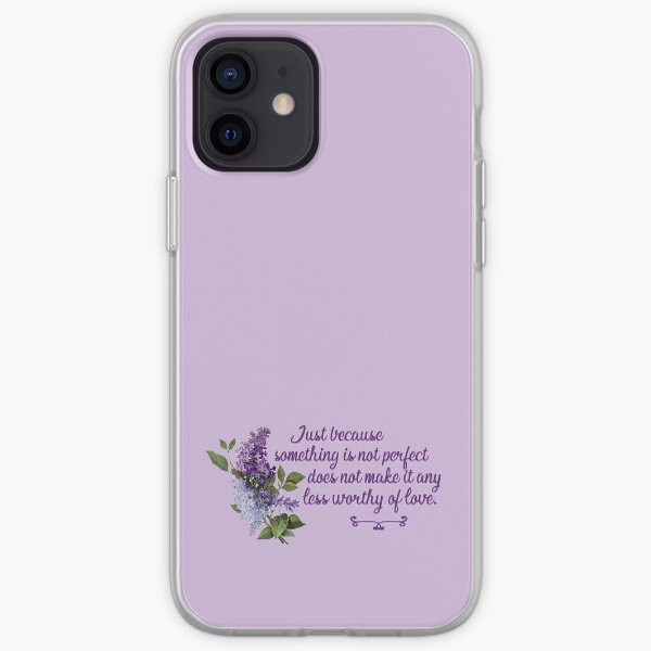 Bridgerton Quote Worthy of Love iPhone Soft Case