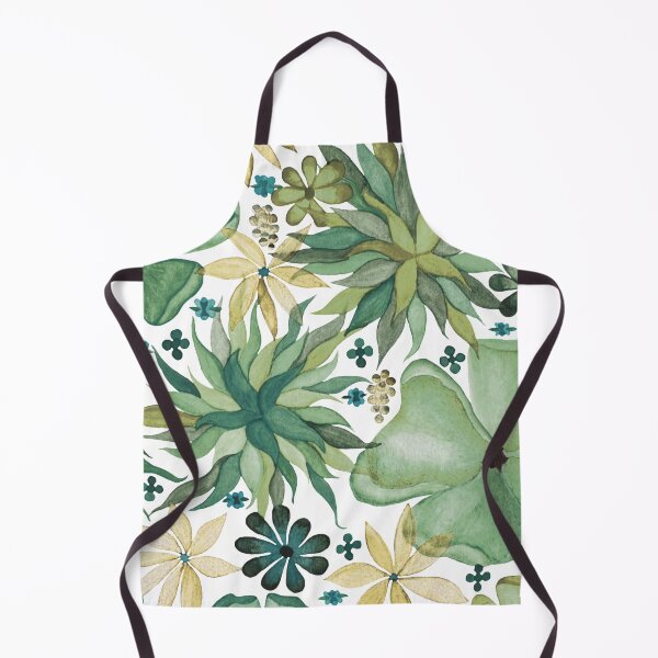 Item preview, Watercolor Sea Green Flowers designed and sold by HeatherNafeArt.